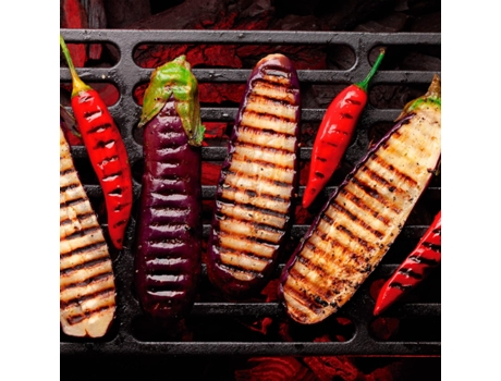 Maletín de Utensilios para Barbacoa con Interior Forrado Contiene 5 Utensilios Piezas en Acero Inoxidable y Apto para Lavavajillas LACOR