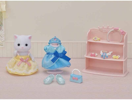 Muñeco EPOCH Sylvanian Families set vestidor de princesa (Edad Mínima: 3)