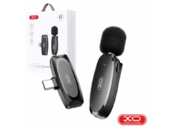 Micrófono de solapa inalámbrico con receptor USB C Xo