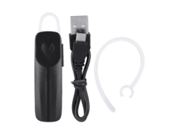 Auriculares De Negocio Inalámbricos Bluetooth Unilaterales Para Coche, Color Negro