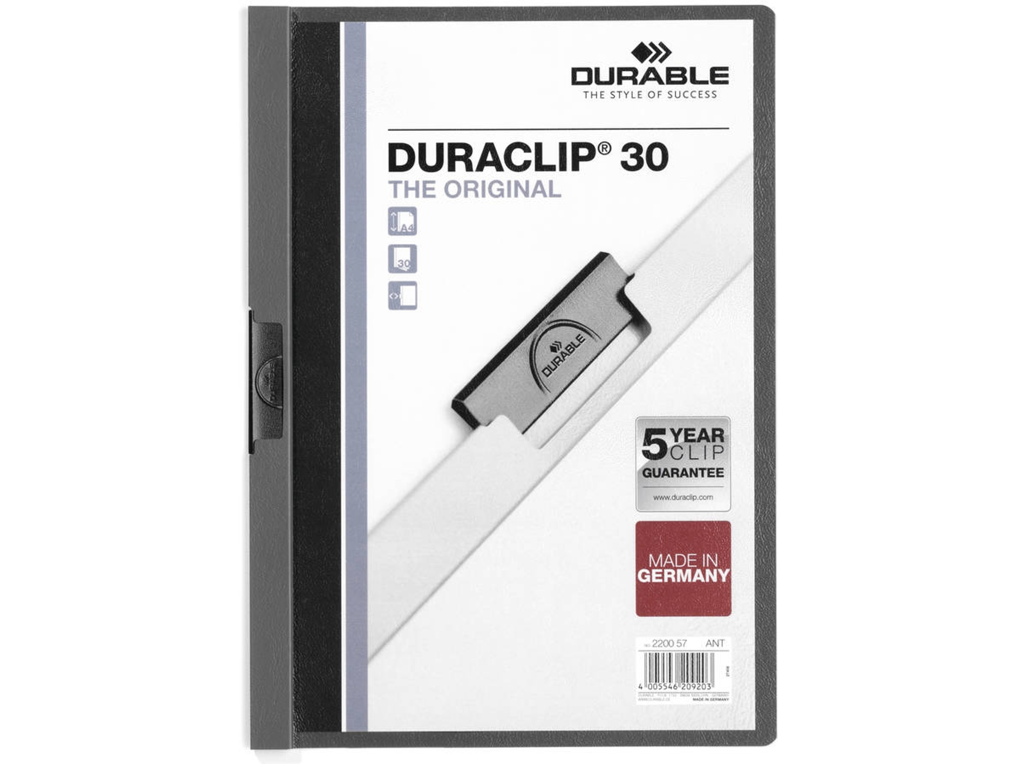 Carpeta DURABLE 220057 (A4 - PVC)