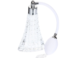 Frasco De Perfume De Vidrio Recargable Con Pulverizador Fino, Botella Compacta Para