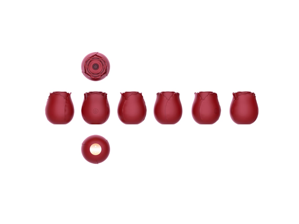 Masajeador De Vibración De Succión En Forma De Flor, Vibrador De Succión Para Parejas Y Mujeres