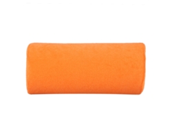 Almofada de espuma macia Rebe-Soft para mãos, ideal para manicure e nail art. Cor laranja.