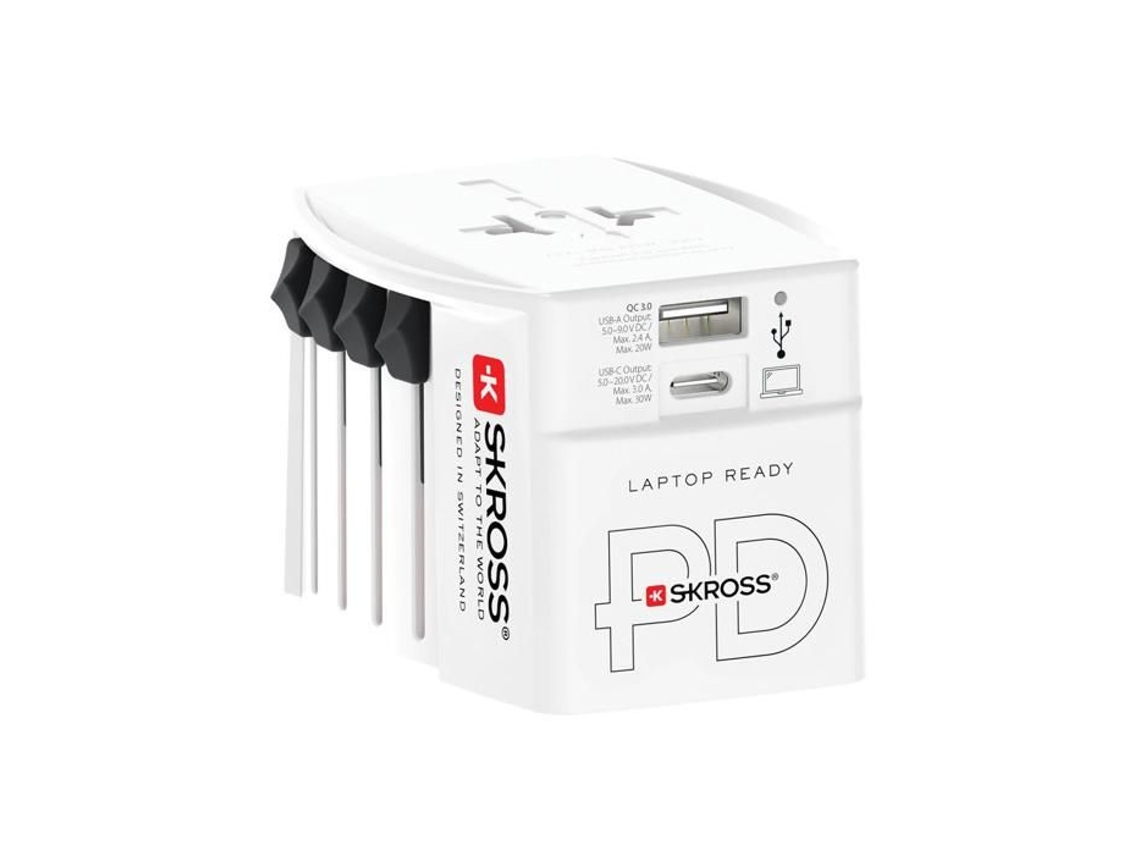 Adaptador de viaje USB AC PD MUV 2025 de 30 W
