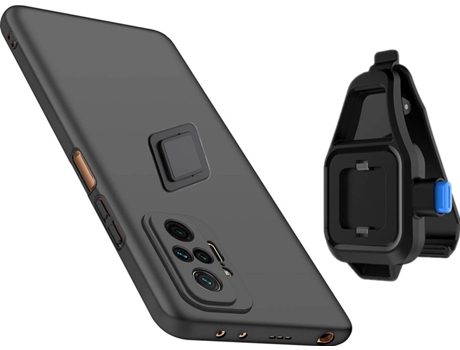 Funda Redmi Note 10 Pro Turtleshell con Soporte de Cintura Negro