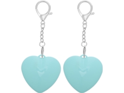 Luz Led Táctil En Forma De Corazón Para Bolso, Juego De 2 Luces Nocturnas Pequeñas, Compactas Y Ligeras De Abs.