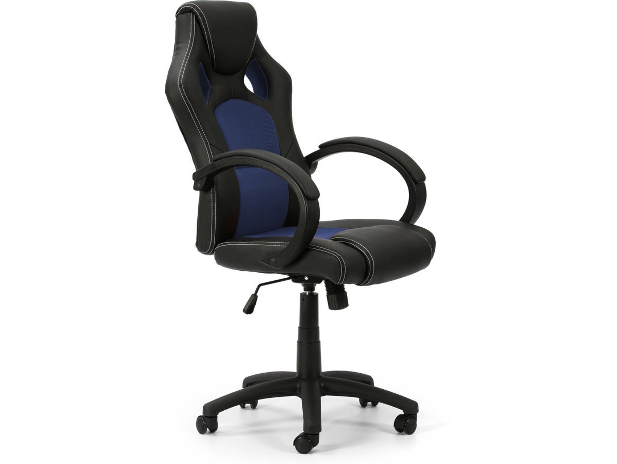 Silla de Oficina  Hamilton Azul y Negro (112-122x61x68 cm)