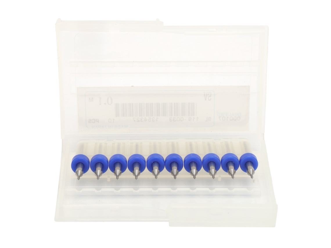 Kit De Limpieza De Boquillas Para Impresoras 3d Con 10 Agujas De Carburo De Tungsteno De 0,1 Mm.