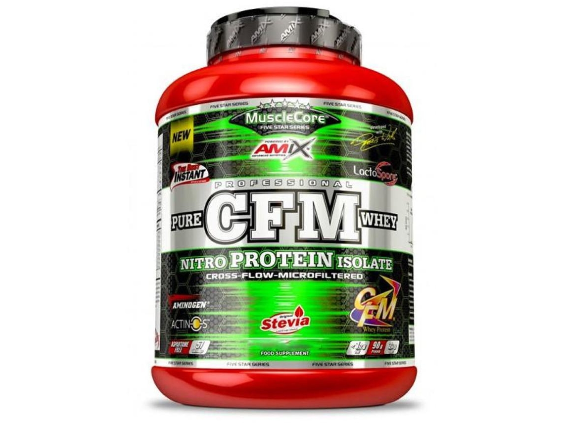 Pure CFM Whey Nitro Protein Isolate 1 Kg Doble Chocolate