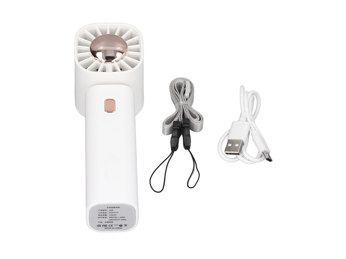 Ventilador recargable BRILVIBERA con diseño para colgar