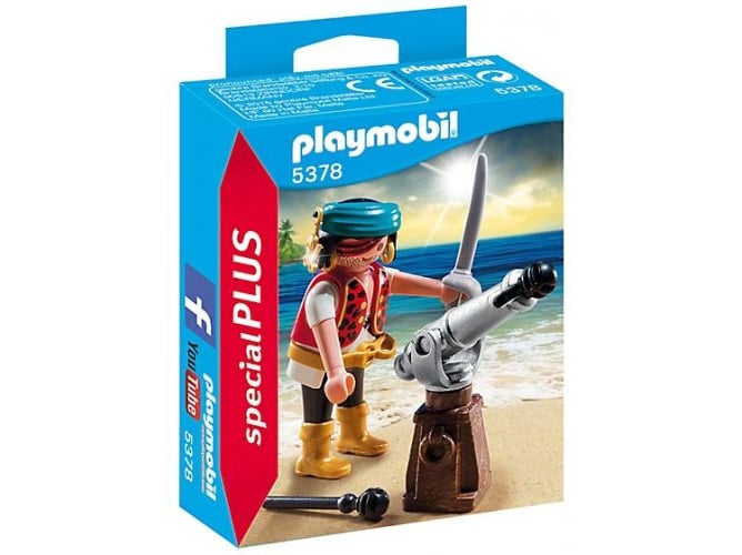 PLAYMOBIL Pirata con Cañón