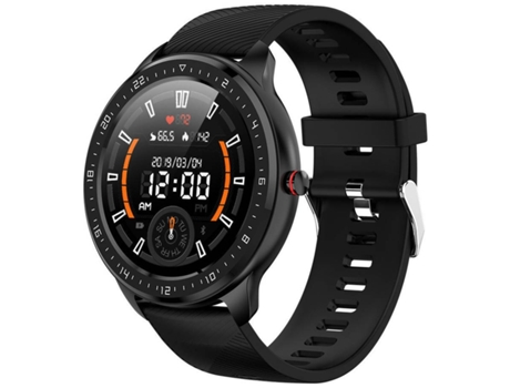 Smartwatch MDUG Monitor de Frequência Cardíaca Preto