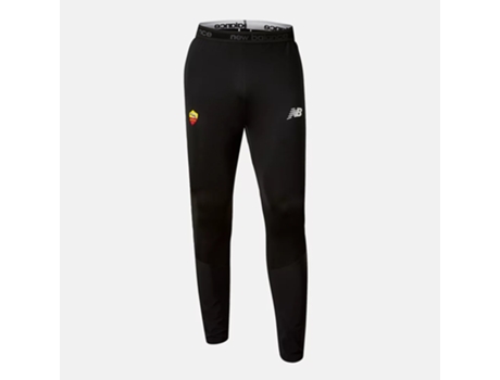 Pantalones para Hombre NEW BALANCE AS Roma 2021/22 Negro para Fútbol (S)