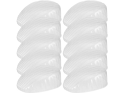Soporte Blanco Pvc Gorras Béisbol Verano 10 Unidades Diseño Multifuncional Fácil Colocar Mover Almacenamiento
