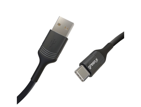 Cable usb-c con clip GREEN_E
