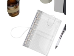 Carpeta transparente - Estuche recargable para cuaderno con 5 anillas | Carpeta triple M5 para guardar tarjetas, Vayotoy