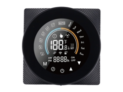 Termostato Wifi Con Pantalla Táctil Capacitiva Programable 7 Días Control Remoto Por Voz Para Hogar