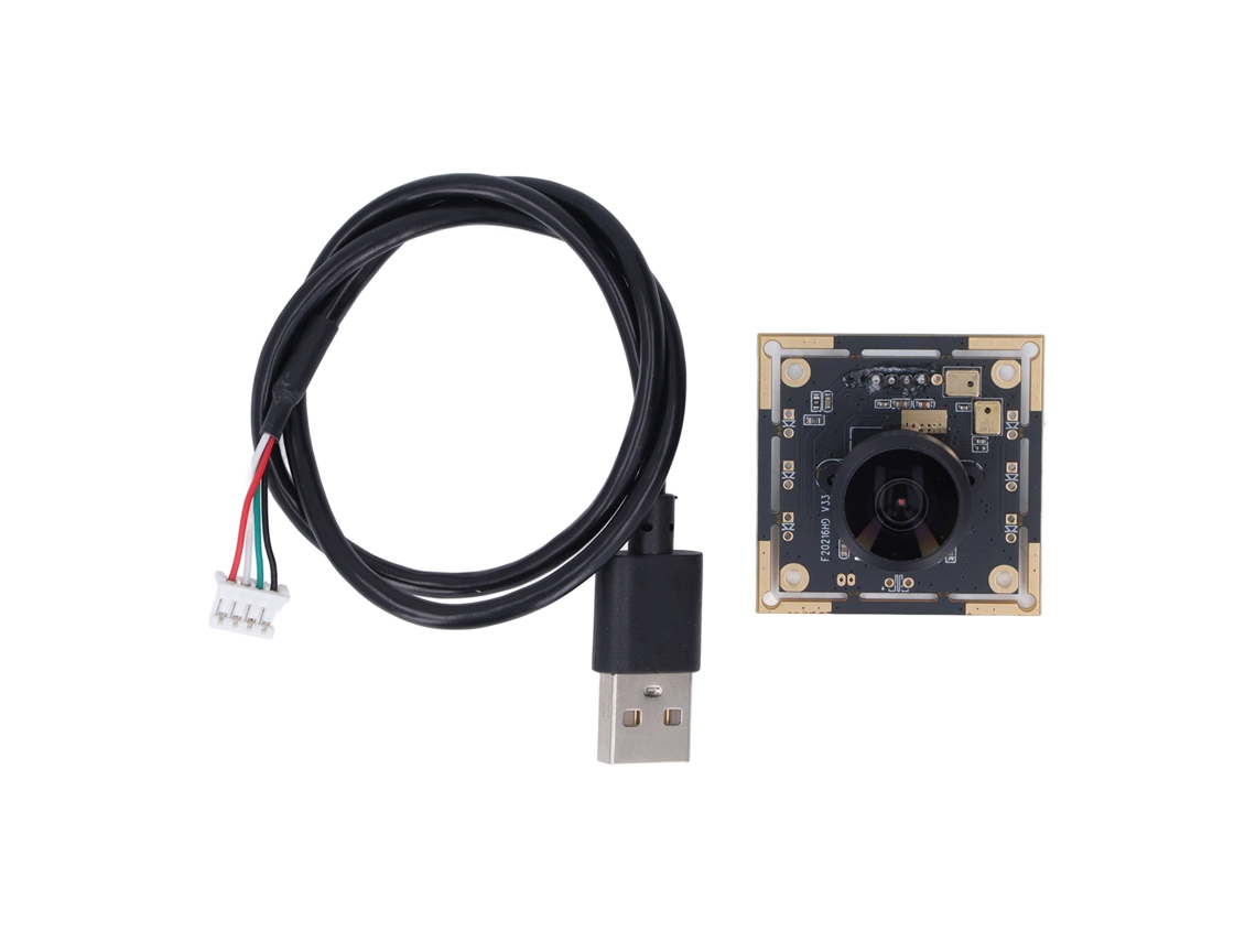 Módulo de Câmera USB Autofocus 2MP com Microfone para Webcam Embebida
