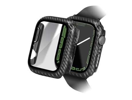 Apple Watch Series 7 ＆ 8 41 mm ENKAY Hat-Prince Bisel parcial de cobertura total resistente al agua + Caja de vidrio templado 9H
