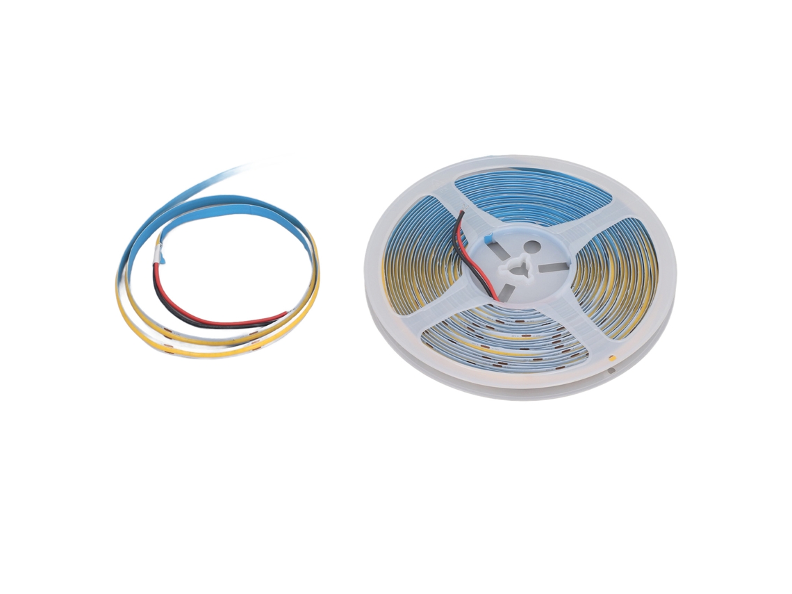 Cinta Led Cob 32.8 Pulgadas 320leds 900lm 3000k 8mm Ancho Luz Blanca Cálida Alta Densidad