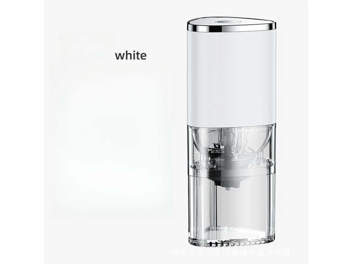 Molinillo de café eléctrico Bestvite con molienda ajustable (blanco)