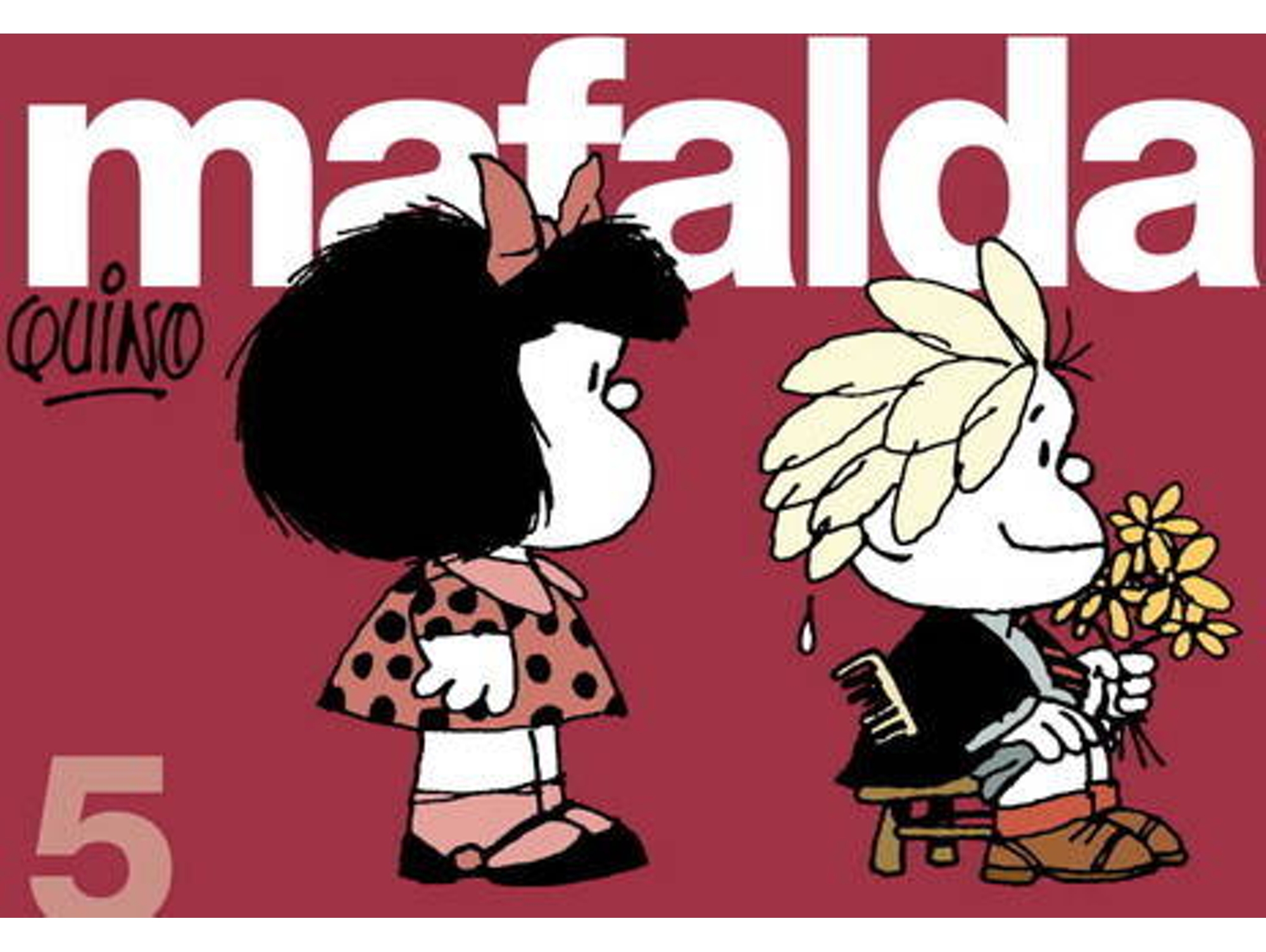 Libro Mafalda 5 de Quino (Español)