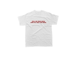 King Hannah Tell Me Your Mind White Shir Rockinstone Size:xl