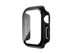 Capa Para Apple Watch Series 10 De 46 Mm Con Protector De Pantalla De Vidrio Templado (negro) Spqment