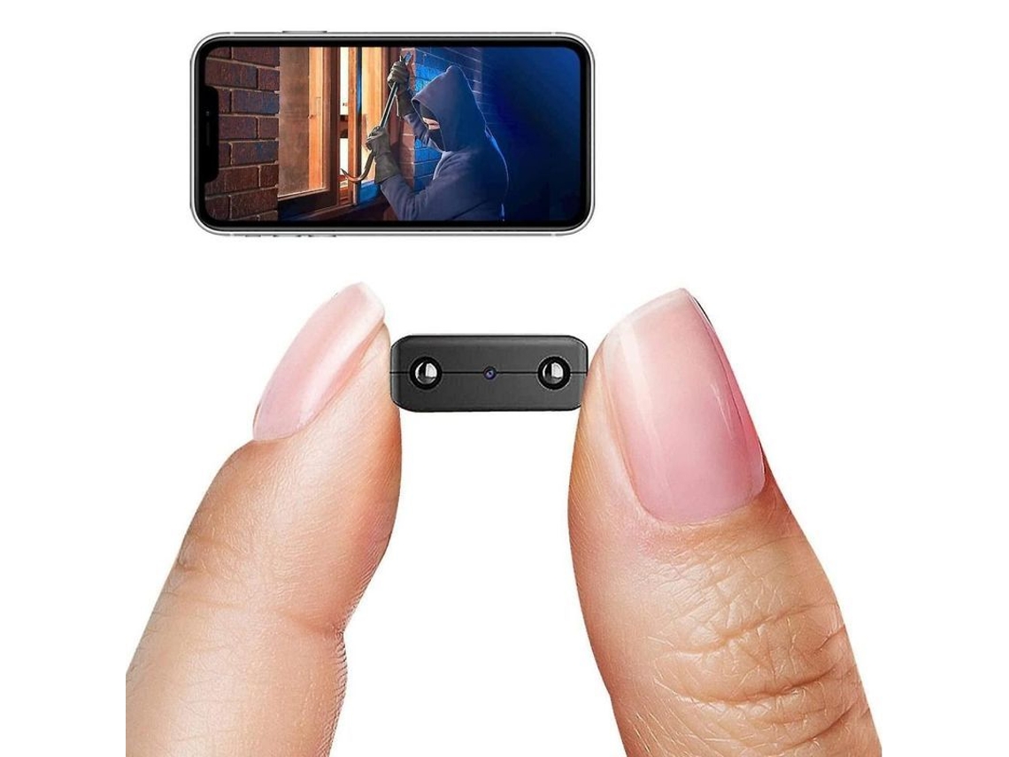 Cámara De Seguridad Oculta Con Visión Nocturna Infrarroja Hd 4k, Wifi, Detección De Movimiento Y 6 Horas De Duración De La Batería.