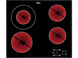 Placa de Vitrocerámica WHIRLPOOL AKT 8130 BA (Eléctrica - 58 cm - Negro)