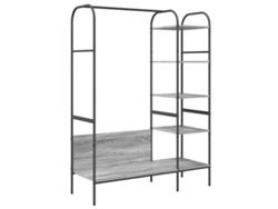 Maison Exclusive - Perchero Para Ropa Gris 120 X 44 X 160 Cm Madera De Ingeniería