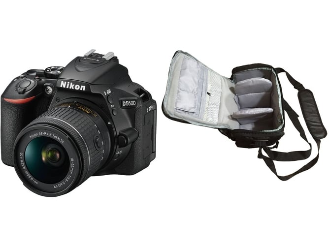 Kit Cámara Réflex NIKON D5600 AF-P 18-55 VR