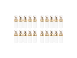 Anuncio 30 botellas de espuma de plástico de 30 ml, dispensador de jabón líquido, espuma de champú, loción, botellas de espuma, embotellado 4444 Rosewell