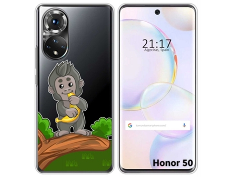 Carcasa Huawei Nova 9 / Honor 50 5G TUMUNDOSMARTPHONE Dibujos Transparente Multicolor