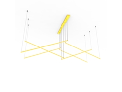 LUMICOM | Storm Lampara De Techo 6X Moocolor Mate