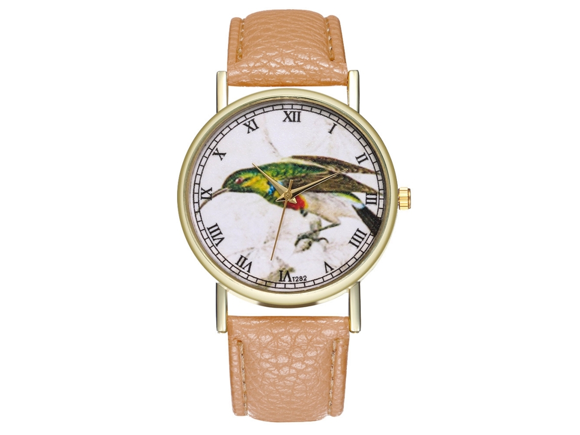 Elegante Reloj De Pulsera Unisex De Cuarzo, Color Amarillo, Alta Calidad.