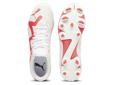 Botas de fútbol Unisex para Fútbol PUMA Future Play Fg Blanco (41)