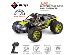 Coche RC 1/14 Eléctrico 4x4 Todoterreno Modelo de Coche de Carreras de Alta Velocidad para Niños y Adultos Aeuzwr