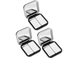Set De Paleta De Maquillaje Magnética De 3 Piezas, Bandeja Magnética Vacía, Versátil, Abs Y Hierro.