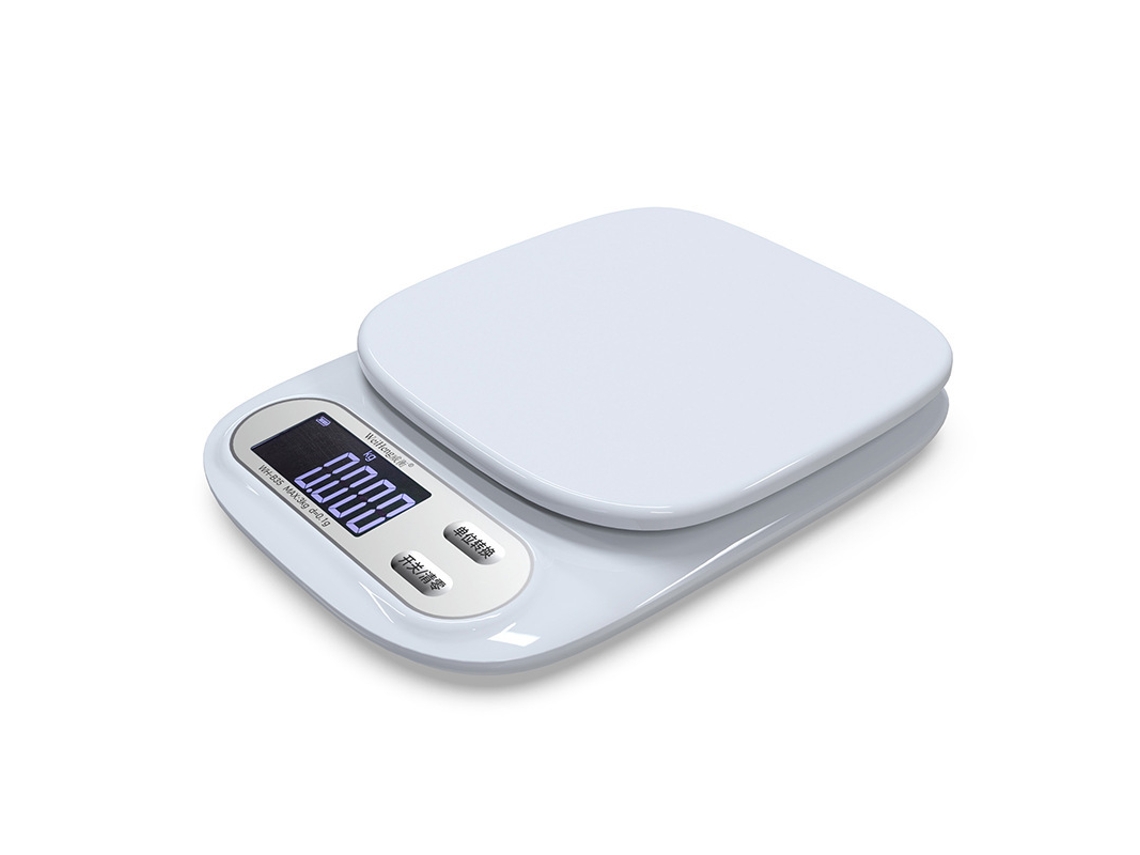 Báscula de cocina de alta precisión, recargable por USB, 7 kg/1 g, Digitallab
