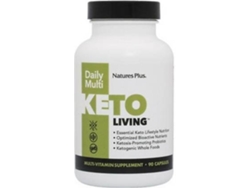 Complemento Alimentar NATURES PLUS Keto Living Daily Multi (90 cápsulas)