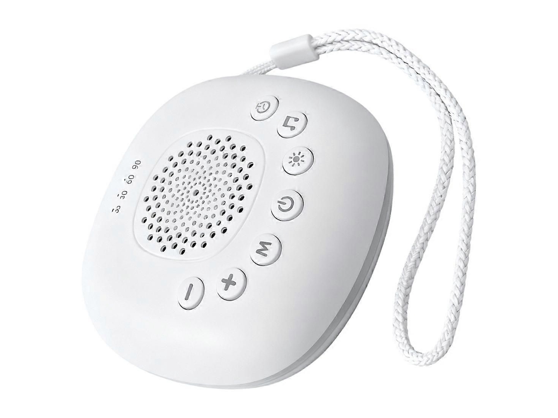 Dispositivo de ayuda para dormir con ruido blanco, luz LED de respiración y 20 modos de luz, música y meditación para la relajación. TAISHENGDA