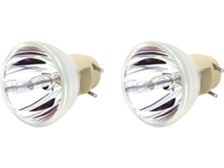 2 Bombillas Compatibles Para Proyectores W1070 + W1080, W1080st, Ht1085st, Ht1075 Y W1300, Casquillo E20 9n (240/0 8)