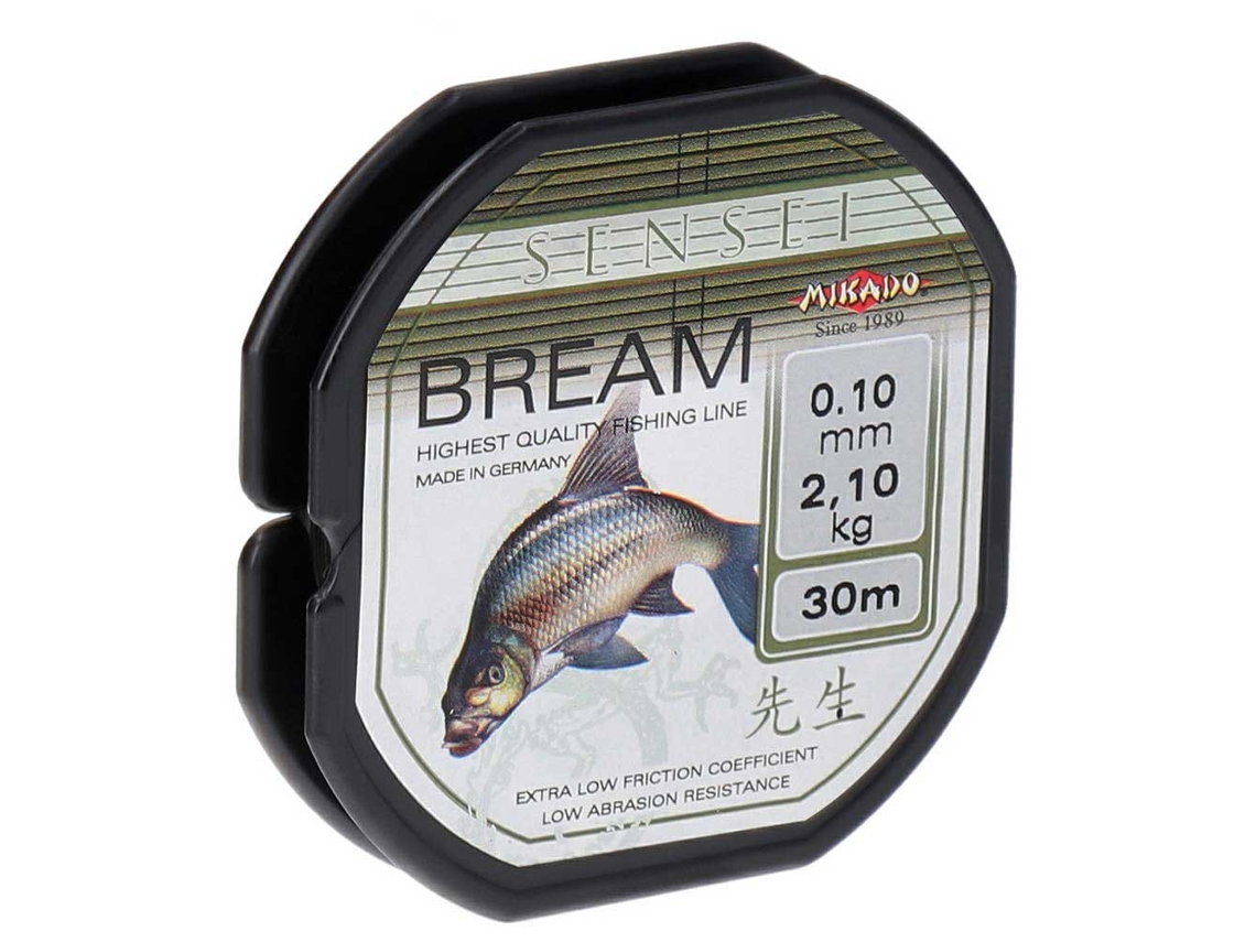 Monofilamento Sensei Bream 30 M Verde 0.180 Mmmikado