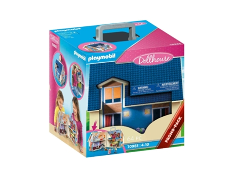 PLAYMOBIL PLAYMOBIL City Life: Casa de Muñecas Maletín (Edad Mínima: 4)