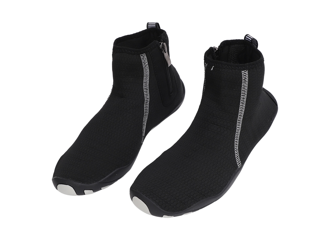2026-zapatos De Agua De Alta Bota 2 Unidades Secado Rápido Antideslizantes Nylon Transpirables Para Deportes Acuáticos Playa Negro 44