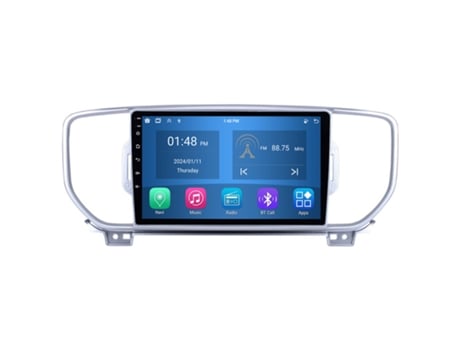 Autoradio 4GB RAM64GB ROM ROVERONE para Kia Sportage 4 QL 2016 - 2018 CarPlay Android Coche Radio Bluetooth Navegación