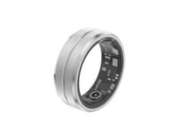 Anillo inteligente Hexinyigjly con aplicación de monitorización de la salud (Plata - Talla 8)