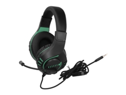 Auriculares Para Juegos Con Cable M205 Con Micrófono Y Cancelación De Ruido De 3,5 Mm Para Ps4 Y Pc - Verde
